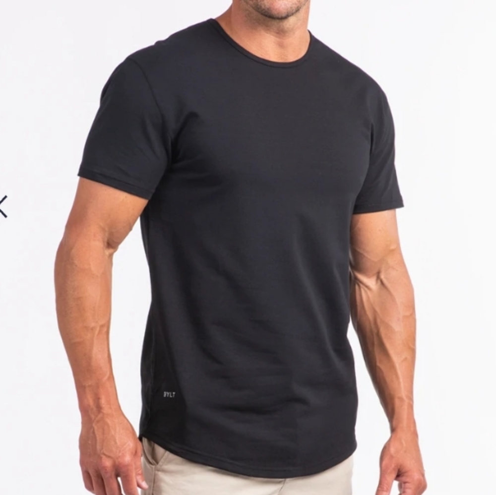 BYLT Drop cut Lux athletic Short Sleeve shirt
